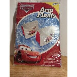 VTG 2008 Inflatable Arm Bands Floats Disney Cars McQueen Age 3+  Swimming Pool
